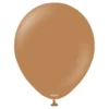 Kalisan Lateksballonger Standard Caramel Brown, 30 cm, 10 stk
