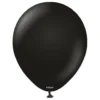 Kalisan Lateksballonger Standard Black, 30 cm, 10 stk
