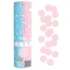 Konfettikanon Gender Reveal Rosa 15 cm