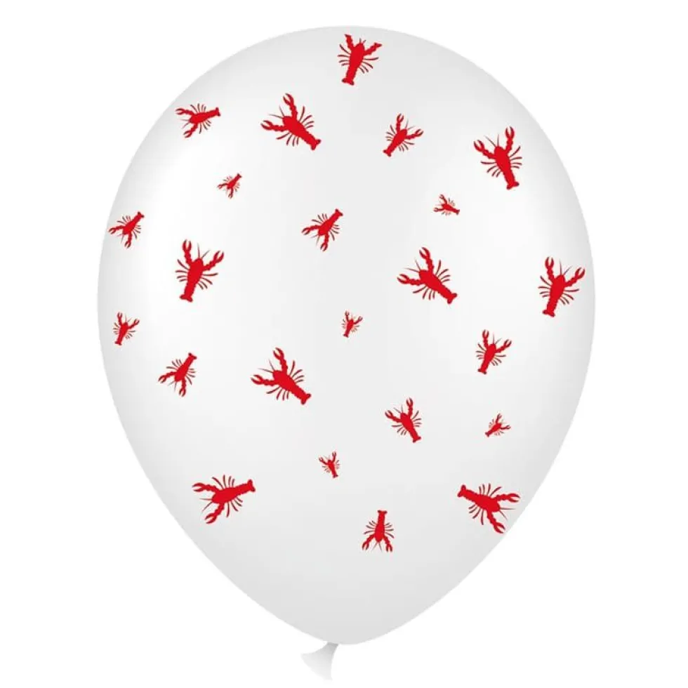 Krepselag Ballonger 6 stk