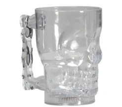 Krus hodeskalle og lys 700ml