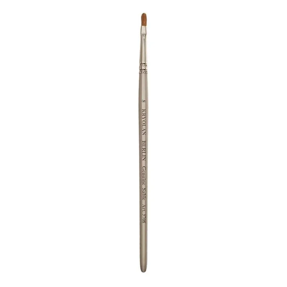 Kryolan Professional Filbert Pensel #8