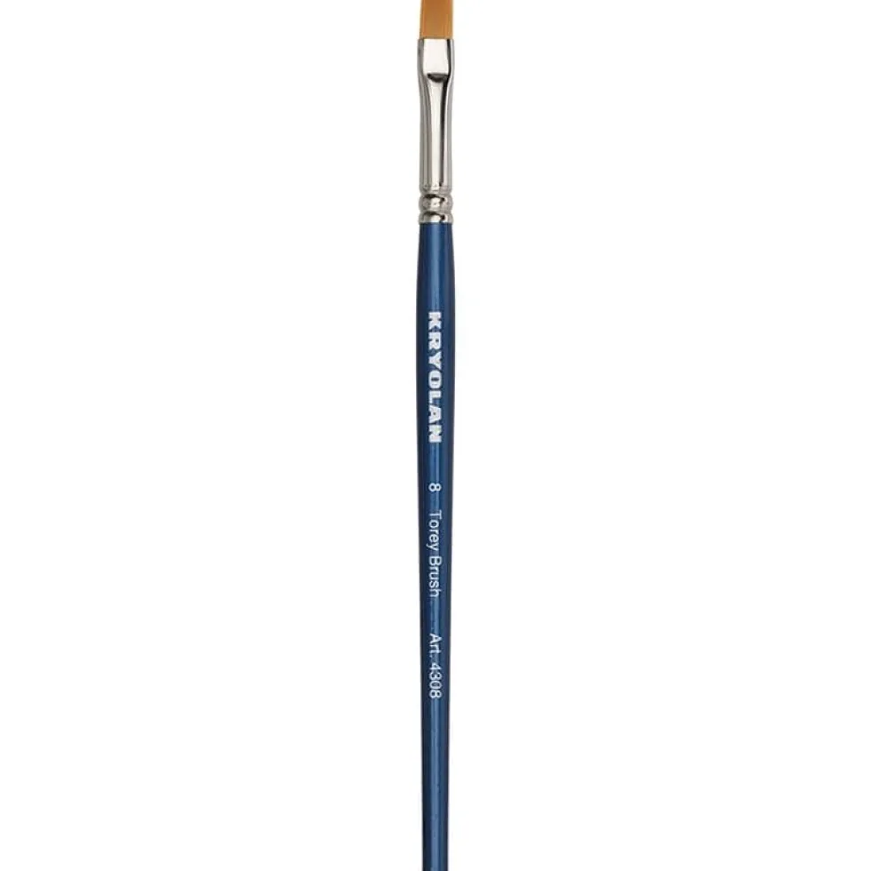 Kryolan Torey Flat pensel #8