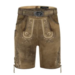Lederhose Friedrich Antikk Eik Geiteskinn