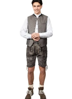 Lederhose Ludwig Antikk Geiteskinn