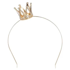 Metall Tiara med Krone Esther