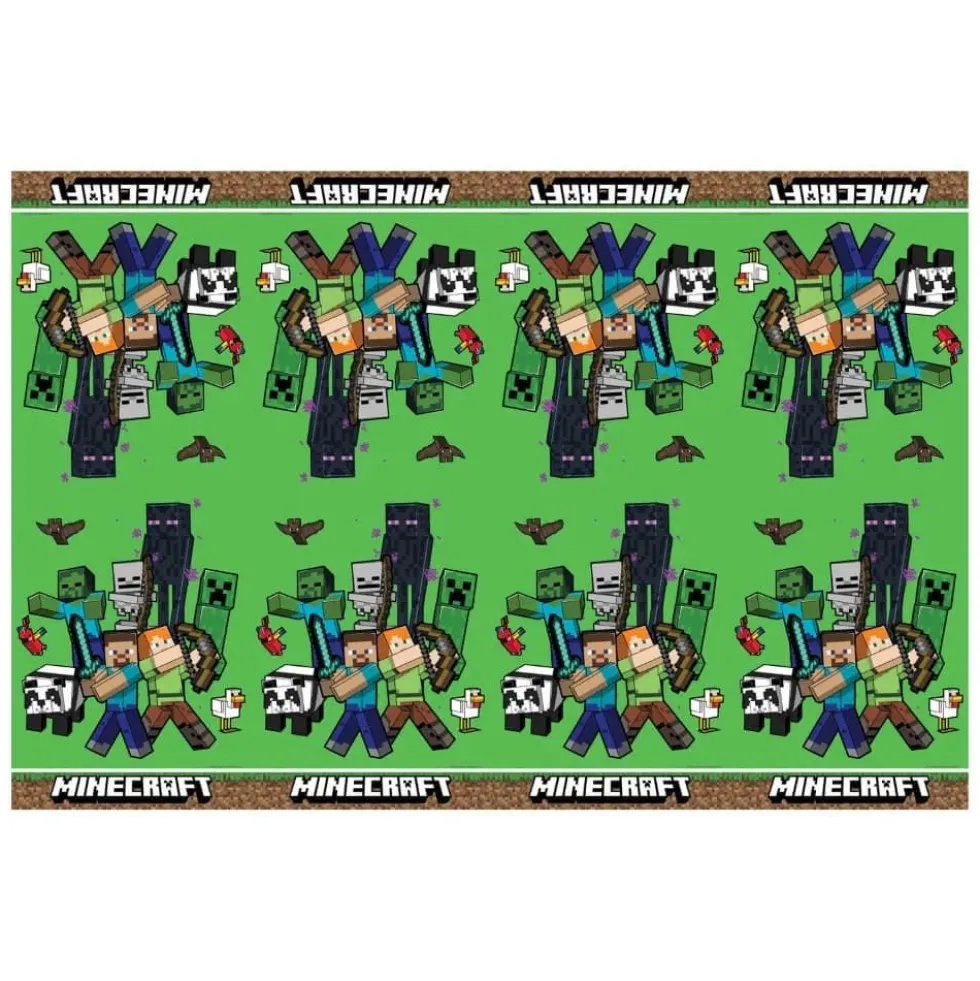 Minecraft Plastduk 120 x 180 cm