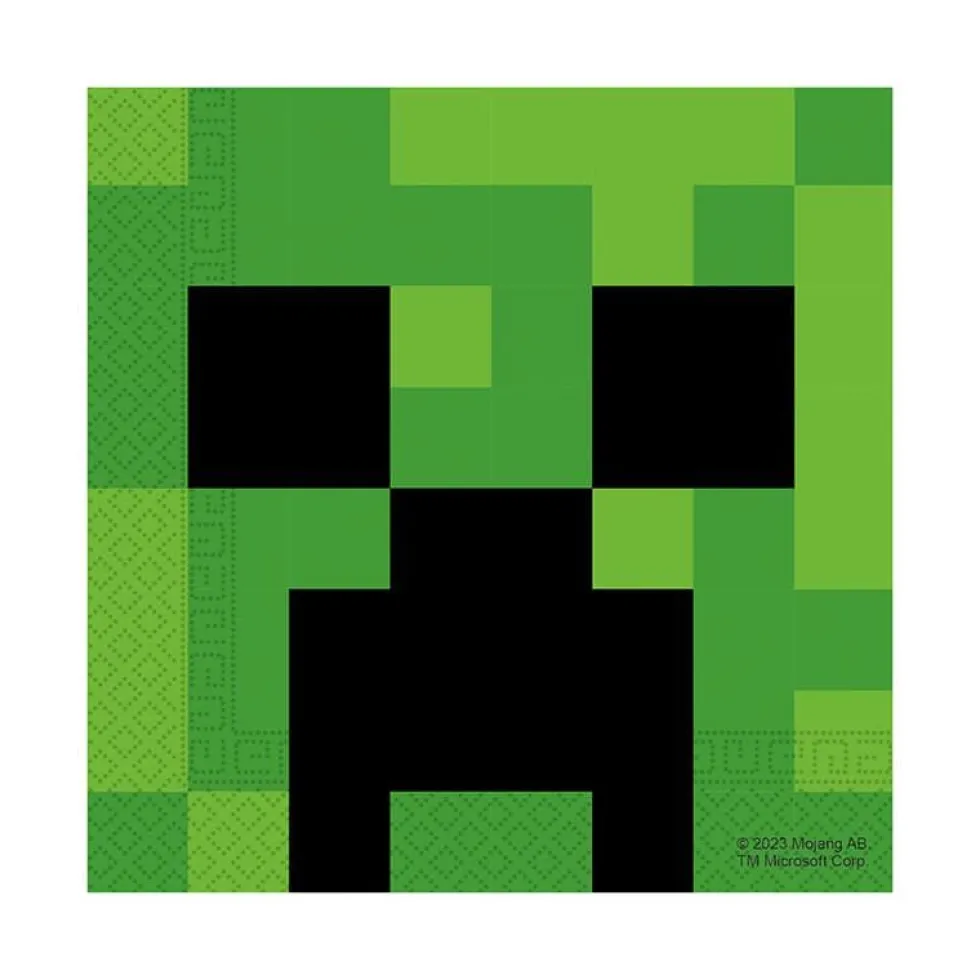 Minecraft Servietter 20 stk