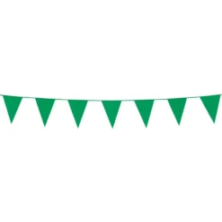 Mini Grønn vimpelrekke 3 meter