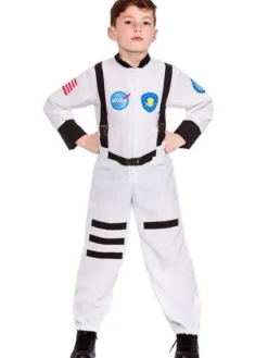 Måneoppdrag Astronaut barnekostyme