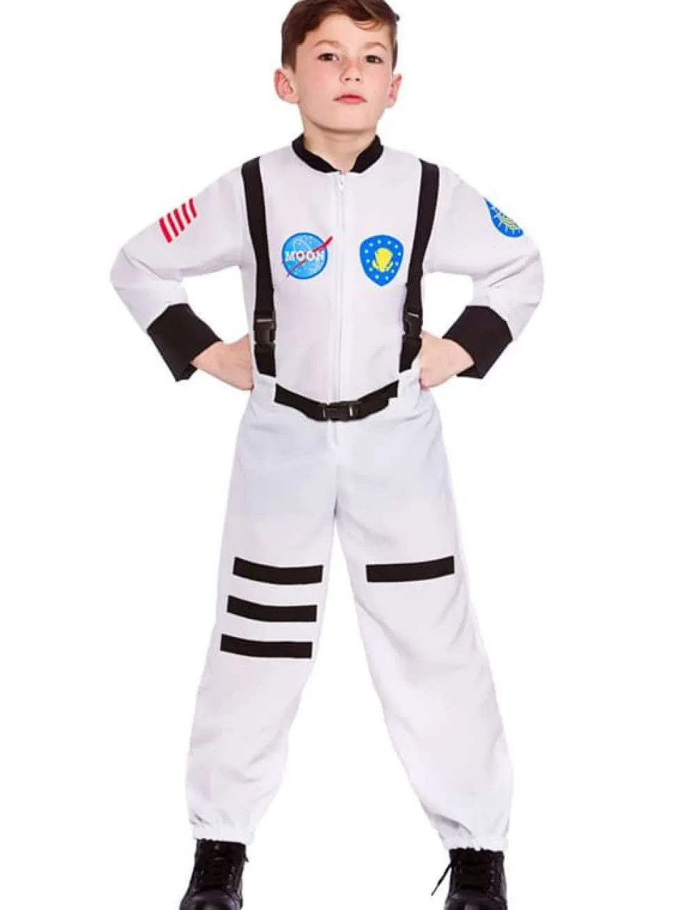 Måneoppdrag Astronaut barnekostyme