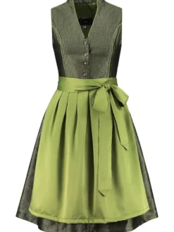 Olive Retro Dirndl