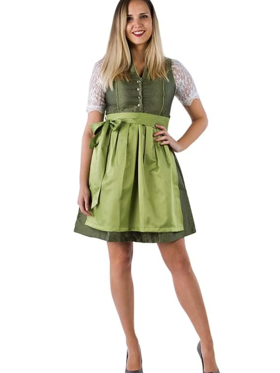 Olive Retro Dirndl