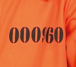 Oransje fangedrakt barn