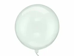 Orb Ballong Grønn Gjennomsiktig, 40cm