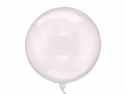 Orb Ballong Rosa Gjennomsiktig, 40cm