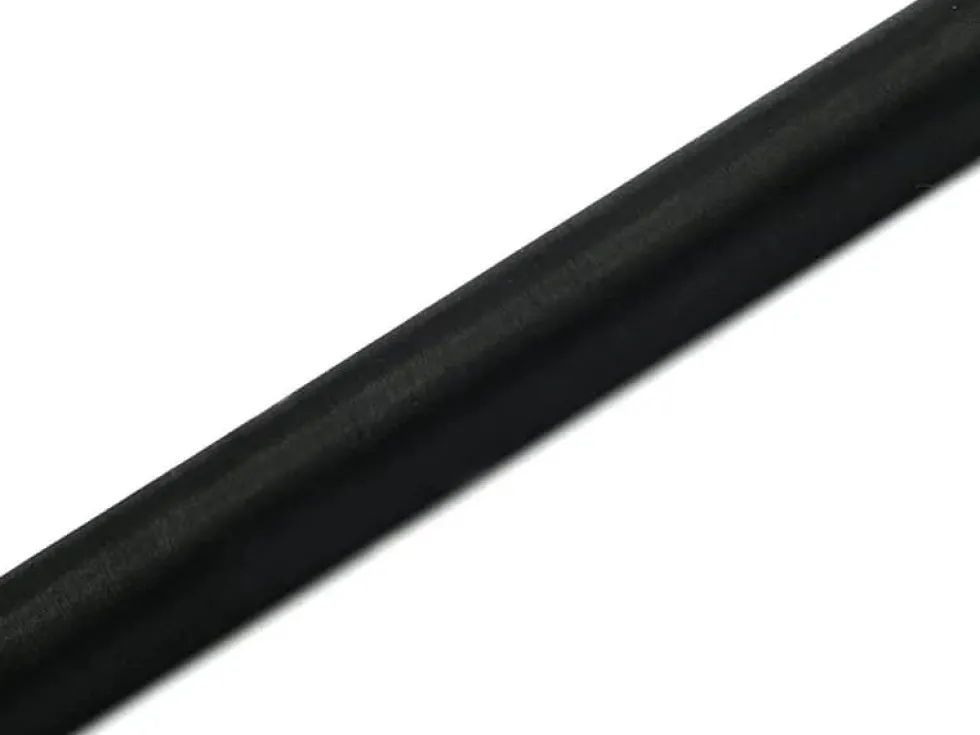 Organza Black, 0,36 x 9 m
