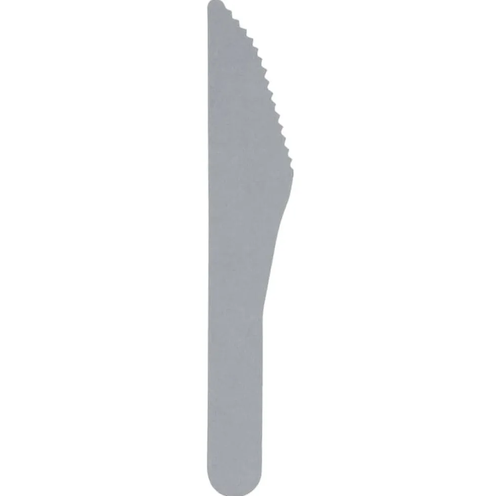 Papir Kniver Sølv 10 stk