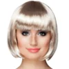 Parykk Cabaret Platinablondt