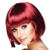 Parykk Cabaret Rød Mahogany