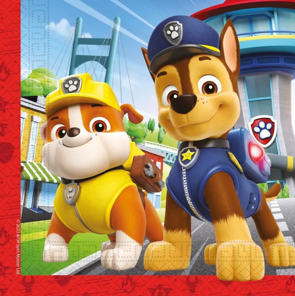 Paw Patrol Rescue Heroes Servietter 20 stk