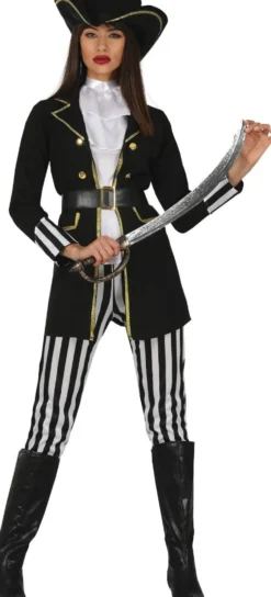 Piratkaptein Cassandra kostyme