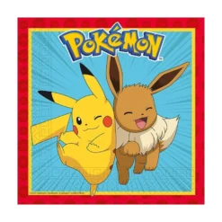 Pokemon Servietter, 20 stk.