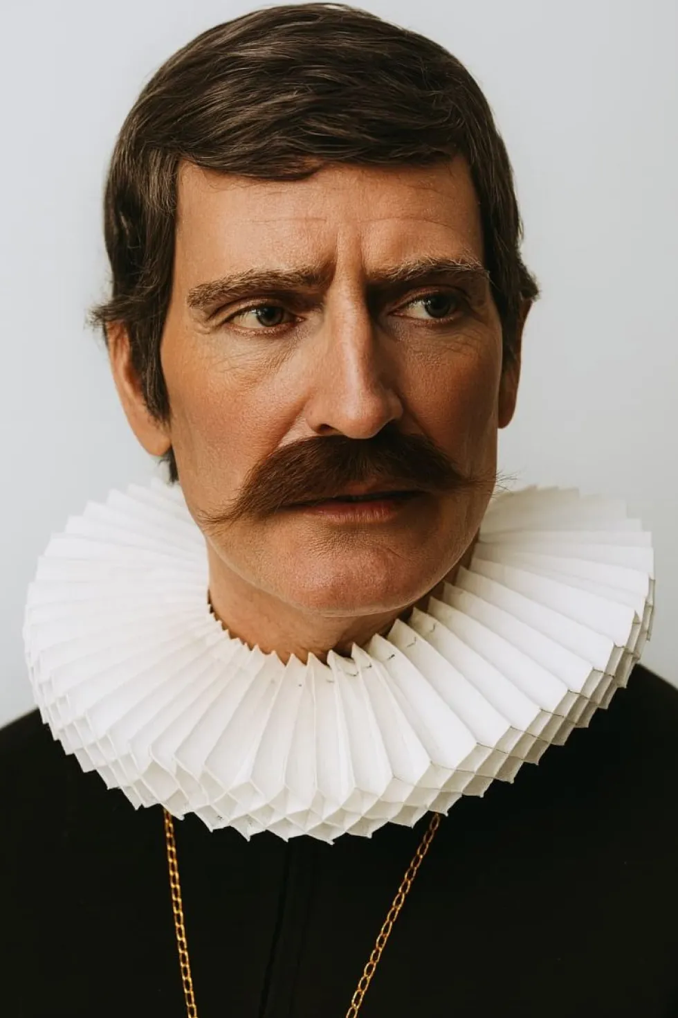 Prestekrage, papir