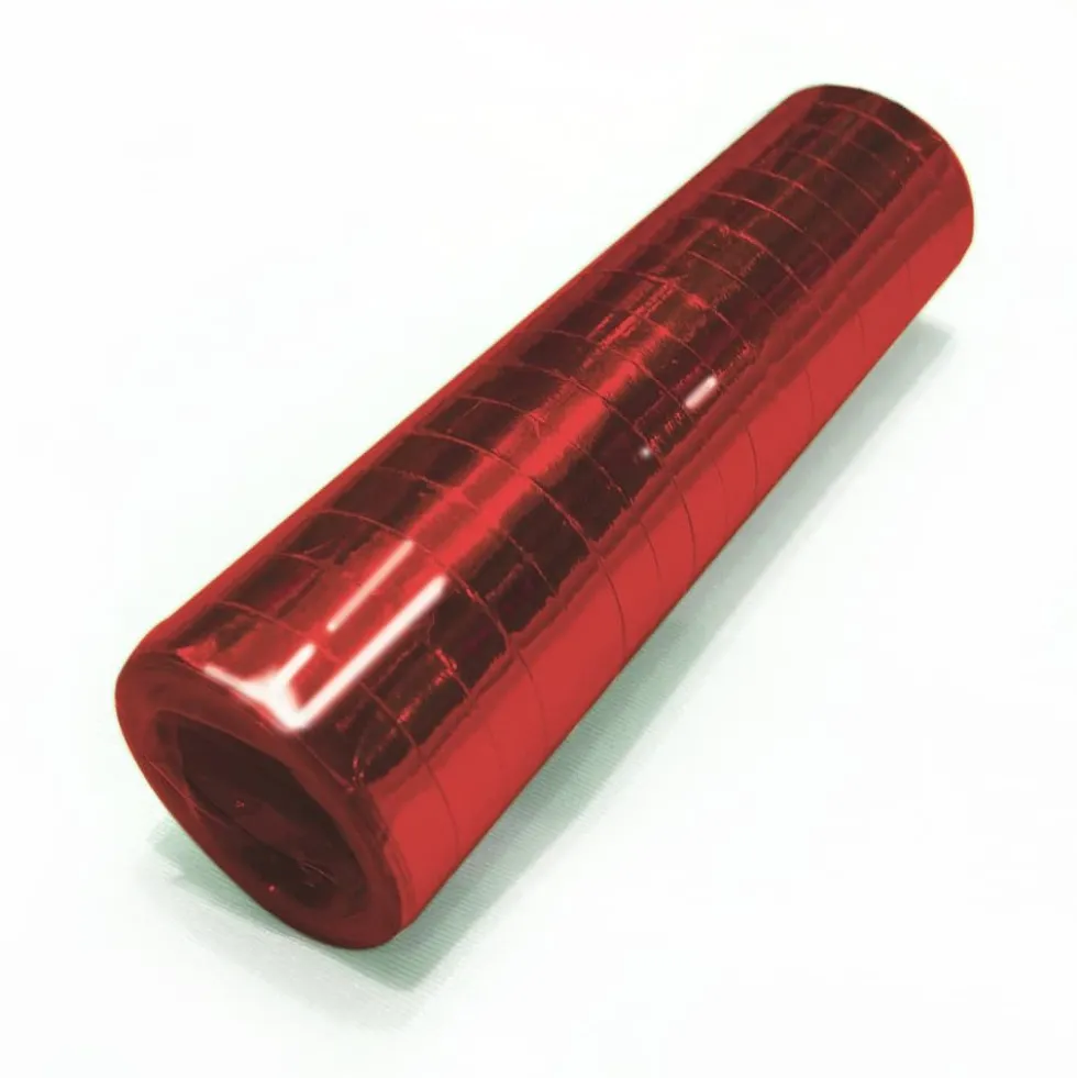 Serpentiner Metallisk Rød
