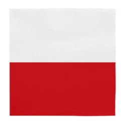 Servietter Polske flagg, 20 stk