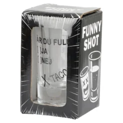 Shotteglass Er du full
