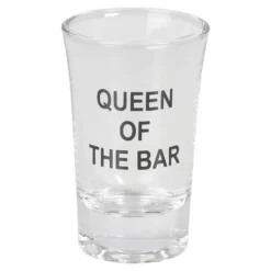 Shotteglass Queen of the bar