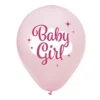 Skyer Baby Girl Ballonger, 8 stk.