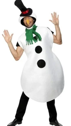 Snømannkostyme, voksen