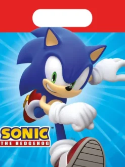 Sonic Godteposer i papir, 4 stk