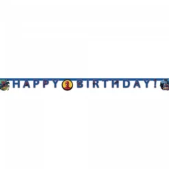 Spiderman Happy Birthday Girlander