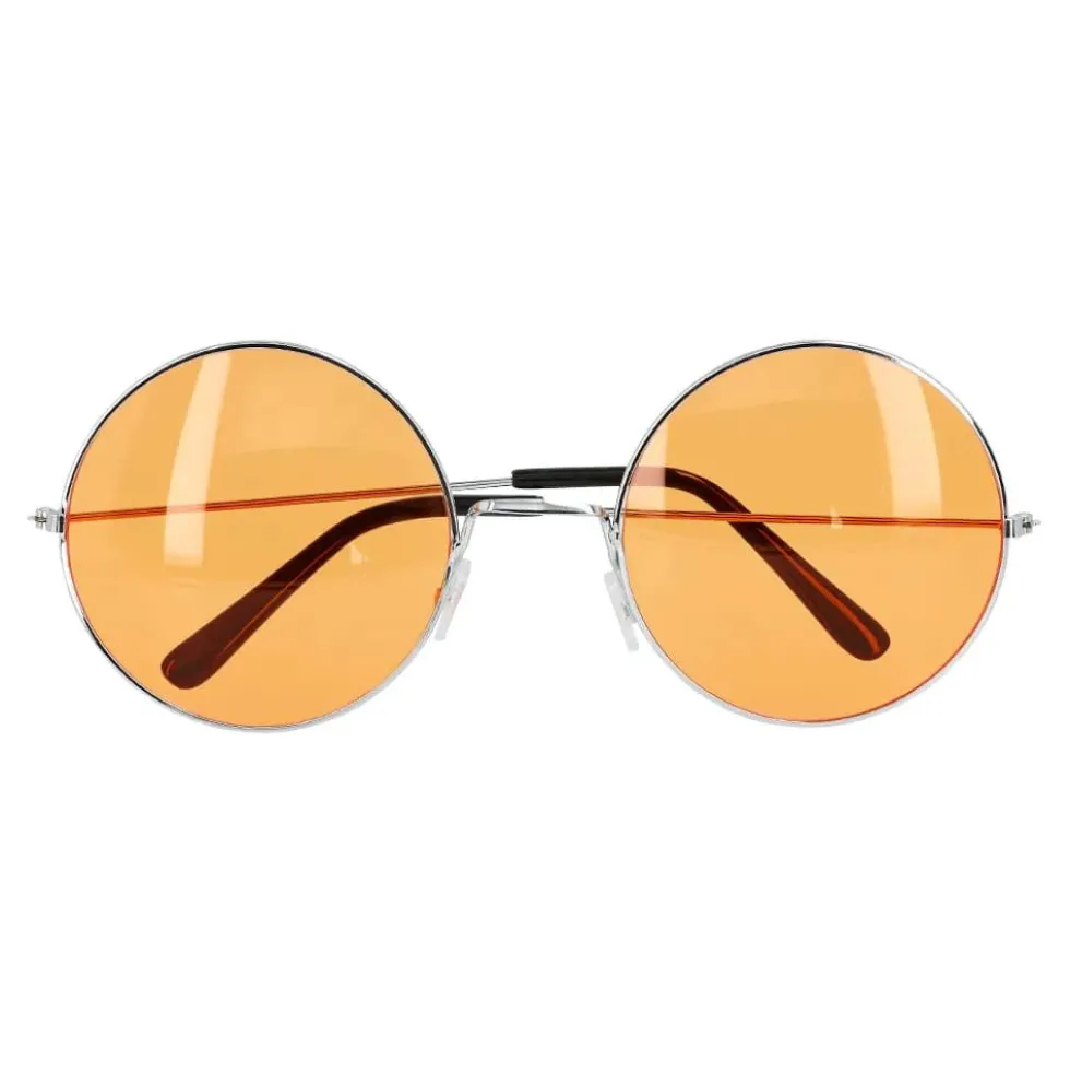 Store Orange Hippie Briller