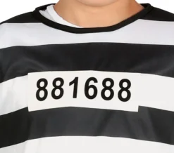 Stripete Fangedrakt Barnekostyme