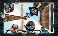 Takdekorasjon, vindu, Pirate