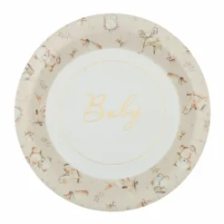 Teddybjørn tallerken 22,5cm 6stk