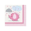 Umbrellaphants Pink, 16 servietter