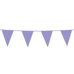 Vimpelrekke Lys Lilla, 10 m