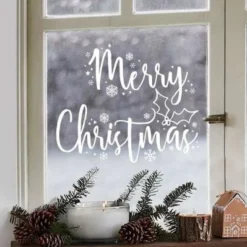 Vindusklistremerke Merry Christmas