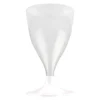 Vinglass 20cl hvit, 10stk