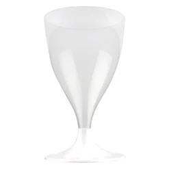 Vinglass 20cl hvit, 10stk