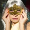 Øyemaske Karnival Gull