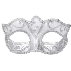 Øyemaske Venice Felina Sølv
