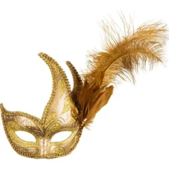 Øyemaske Venice Prezioso Gull