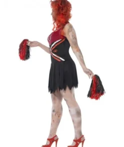 Zombie Cheerleader-kostyme til dame